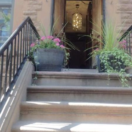 Harlem Brownstone Lägenhet New York Exteriör bild